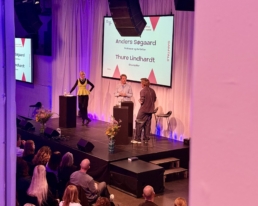 Artbeat Konferencen 2026 | Marie Høst, professor og forfatter Anders Søgaard og skuespiller Thure Lindhardt